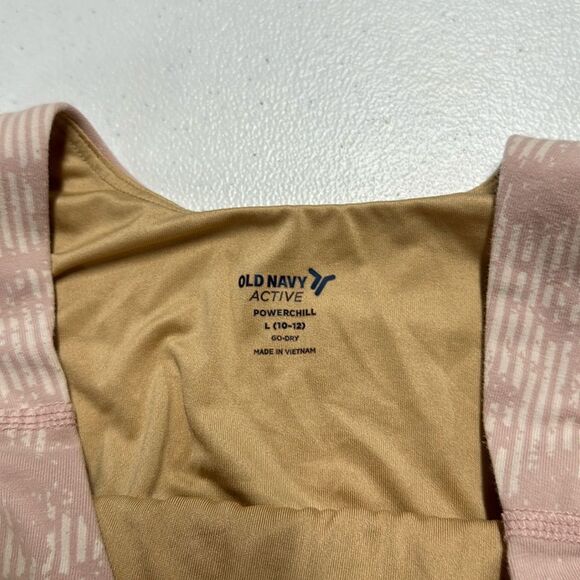 ๐ 3 for $15 ๐ girls OLD NAVY pink sports bra size L (10/12) - Picture 2 of 2